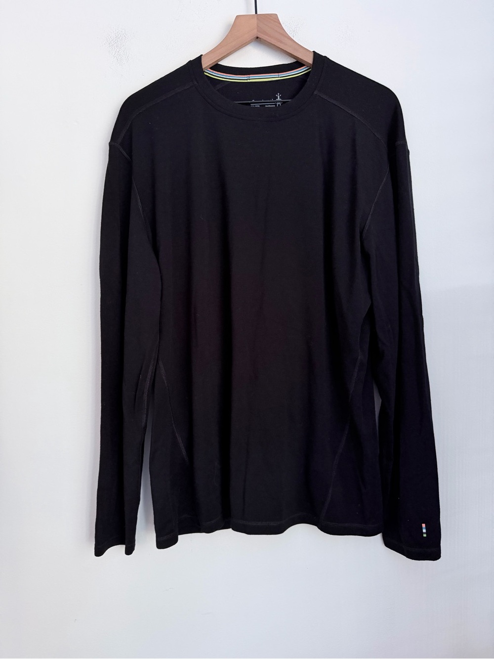 Smartwool Men's Classic Thermal Merino Base Layer Crewneck black XXL